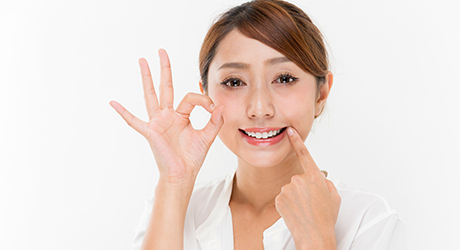 白い歯に取り替えたい